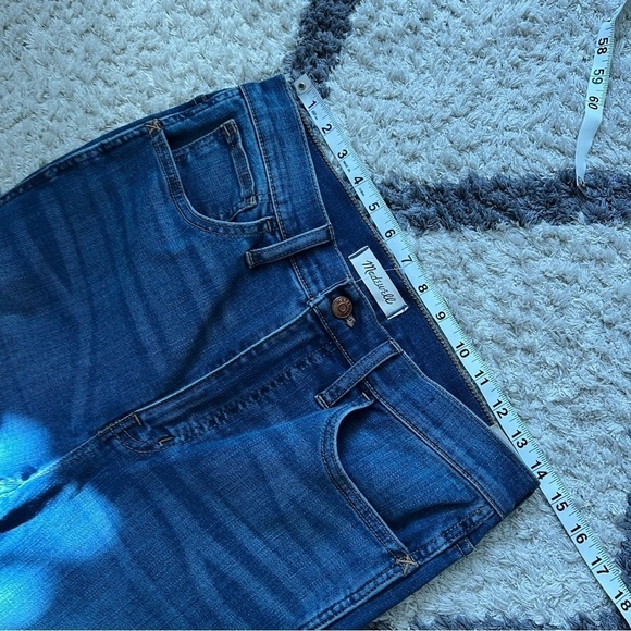 NWT Madewell 10" High-Rise Roadtripper Supersoft Jeans in Playford Wash - Picture 8 of 14